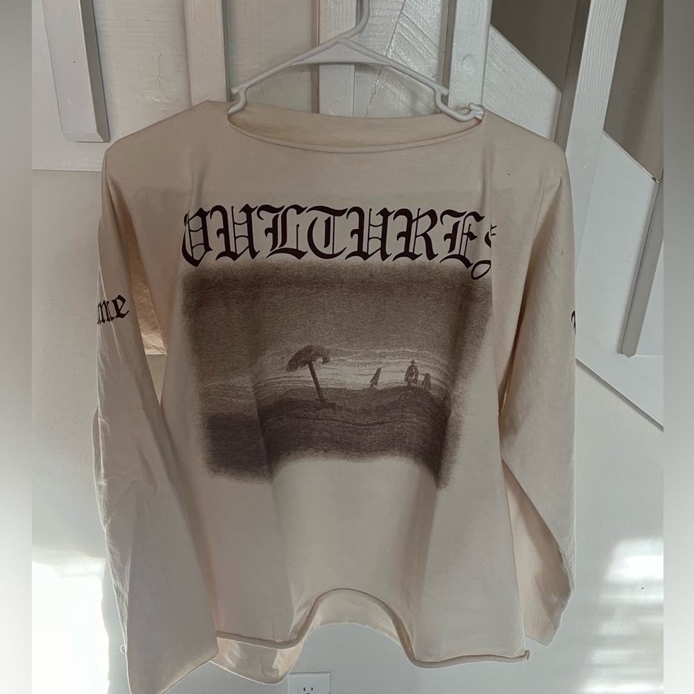 YEEZY Vultures White Long T - SIZE 1 - S/M - Brand New